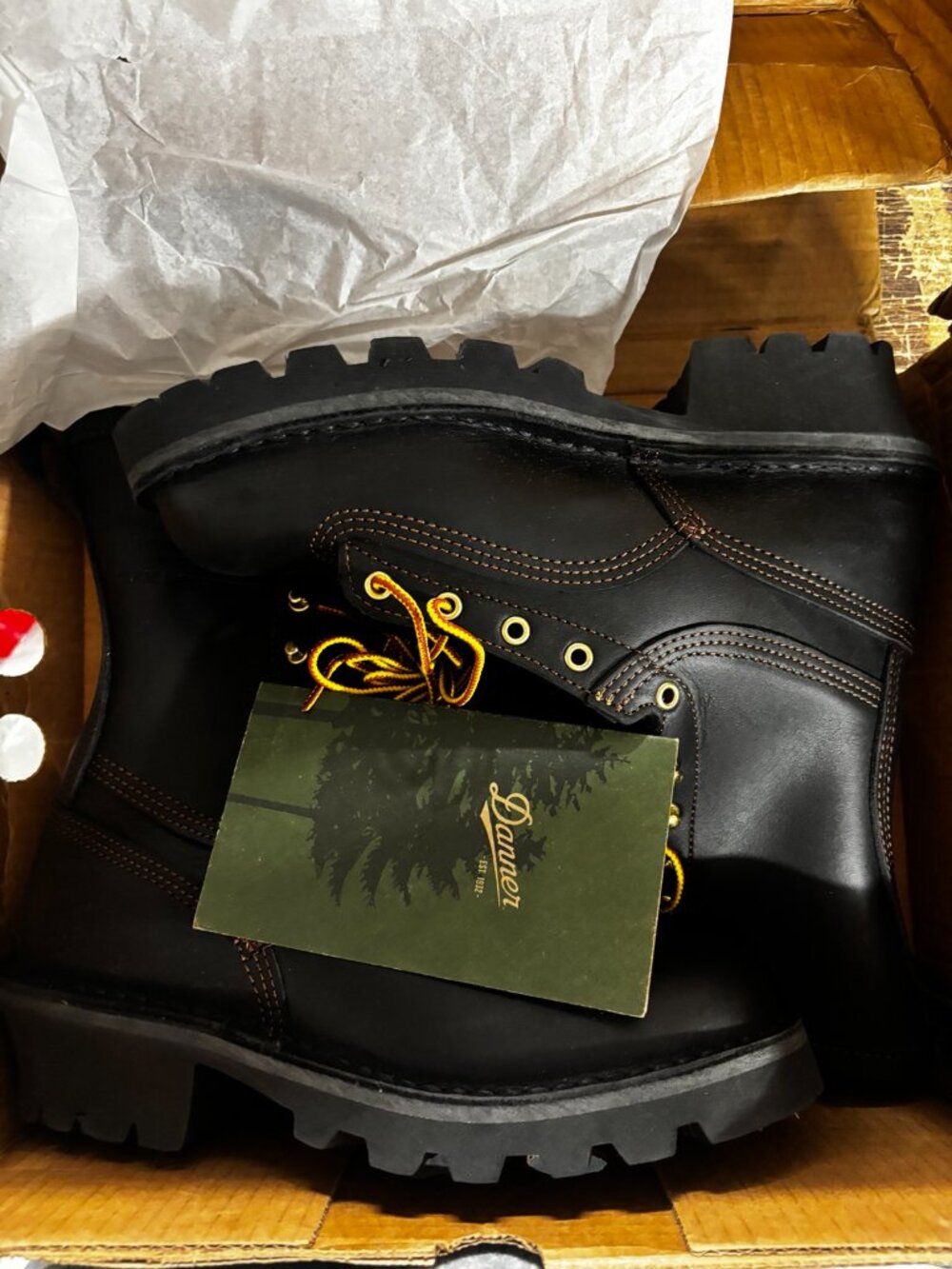 Danner Women’s Firefighter Wildland Boots Black Size 9.5 Wide Brand New